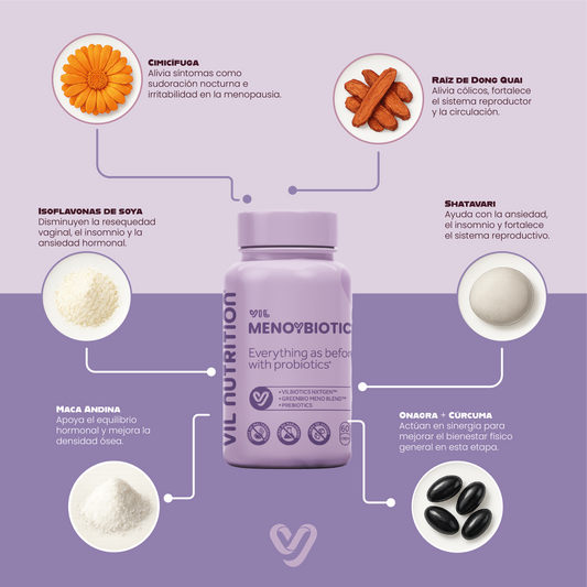 VIL MenoYBiotic x3 - Trata menopausia